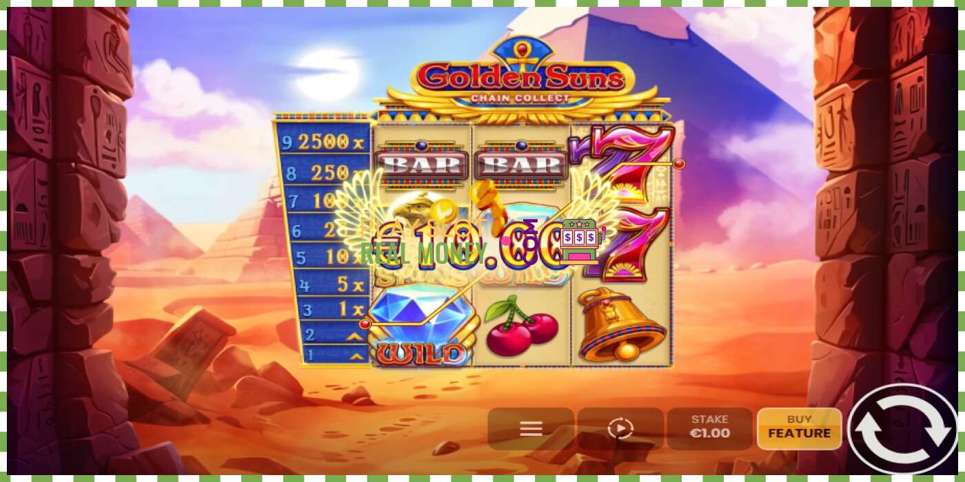 Slot Golden Suns: Chain Collect oikealla rahalla, kuva - 2