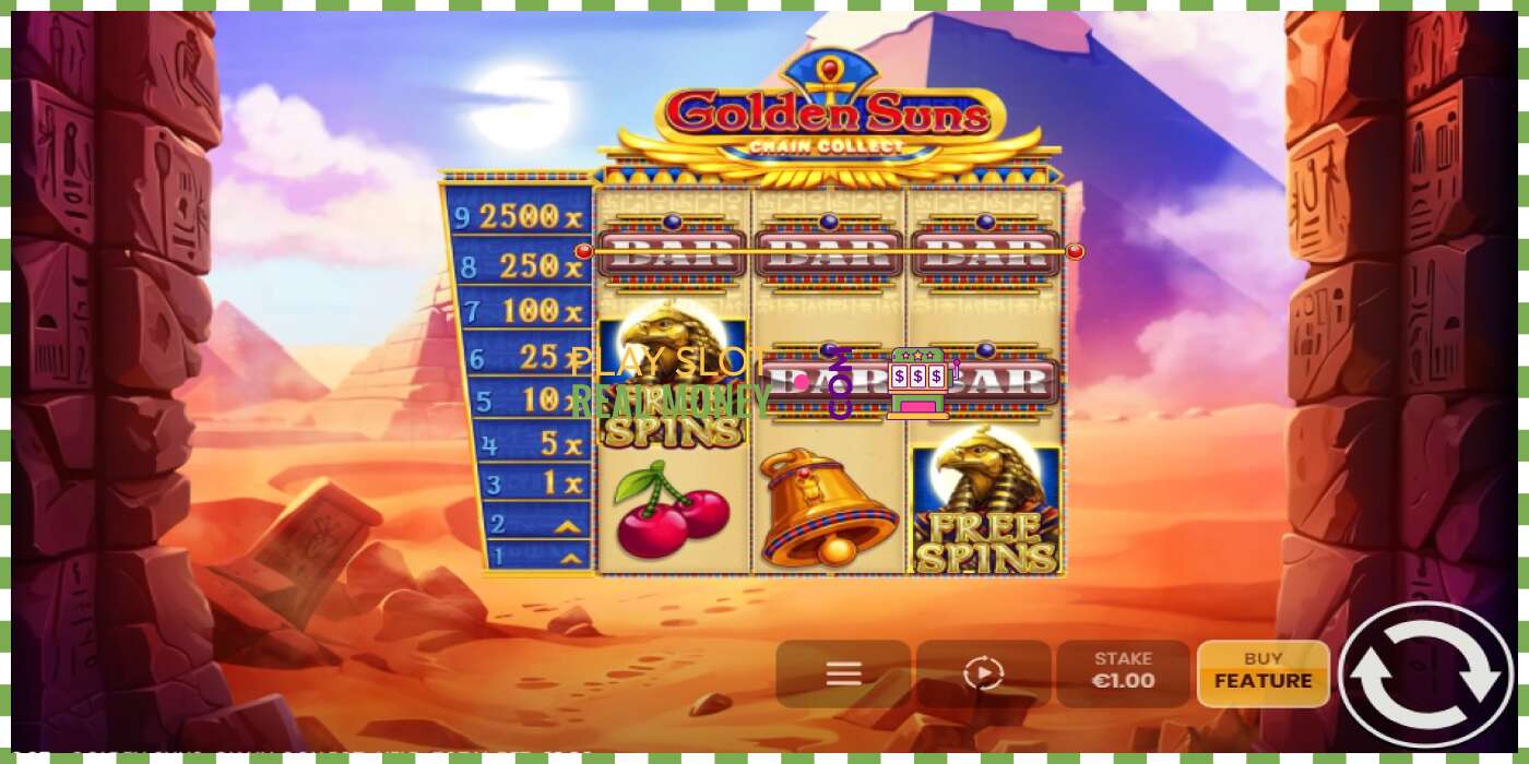 Slot Golden Suns: Chain Collect oikealla rahalla, kuva - 3