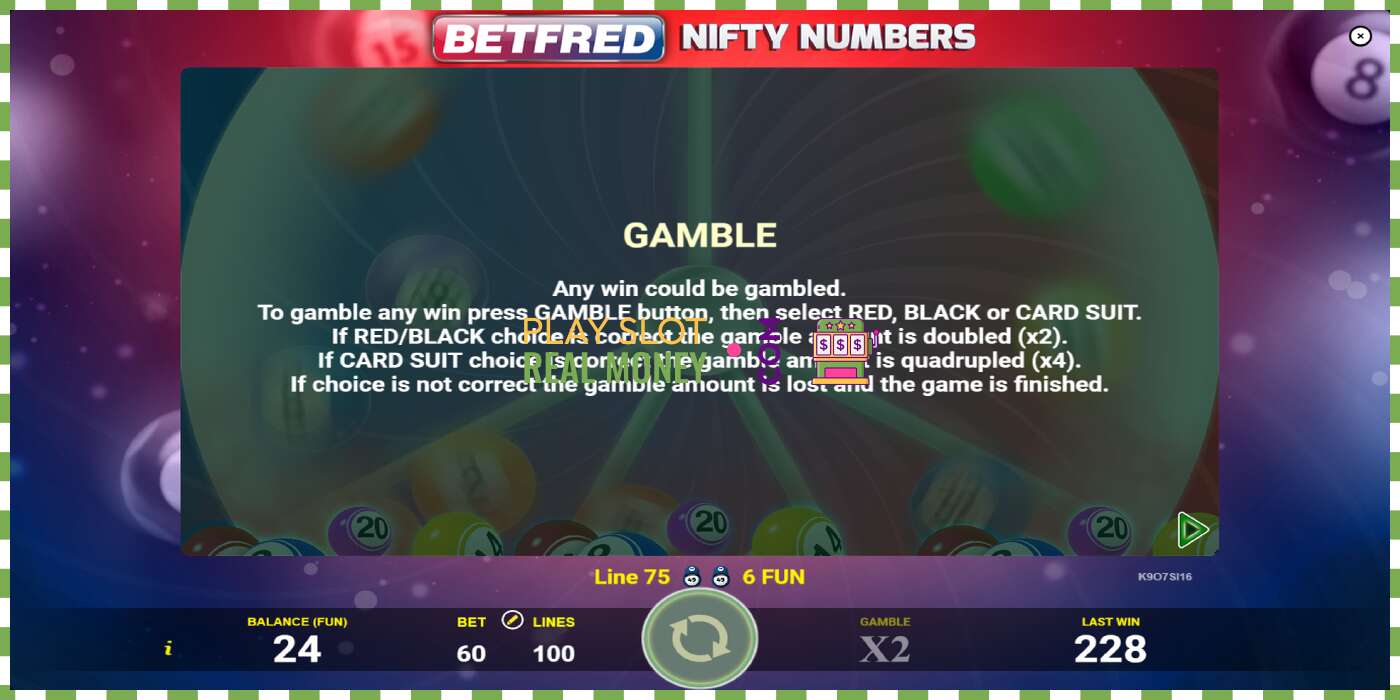 Lizdas Betfred Nifty Numbers už tikrus pinigus, nuotrauka - 6