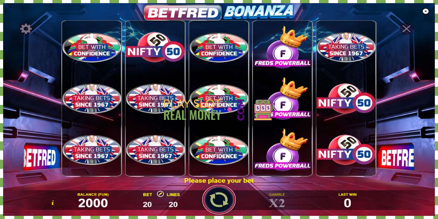 Lizdas Betfred Bonanza už tikrus pinigus, nuotrauka - 1