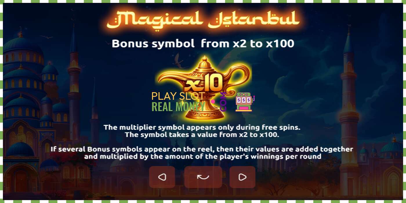 Slot Magical Istanbul for real money, picture - 5