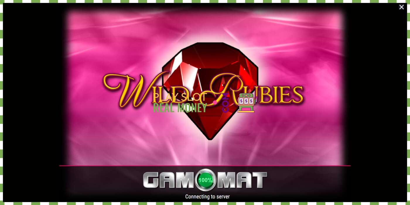 Slot Wild Rubies por diñeiro real, imaxe - 1