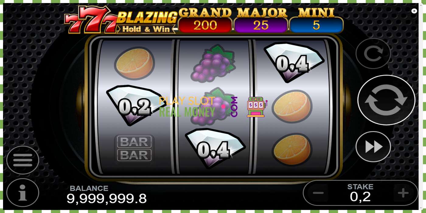 Slot 777 Blazing Hold & Win for real money, picture - 4