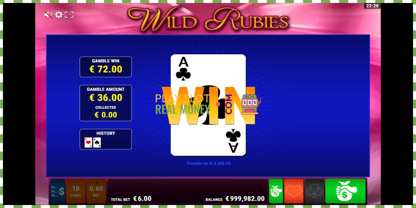 Slot Wild Rubies por diñeiro real, imaxe - 5