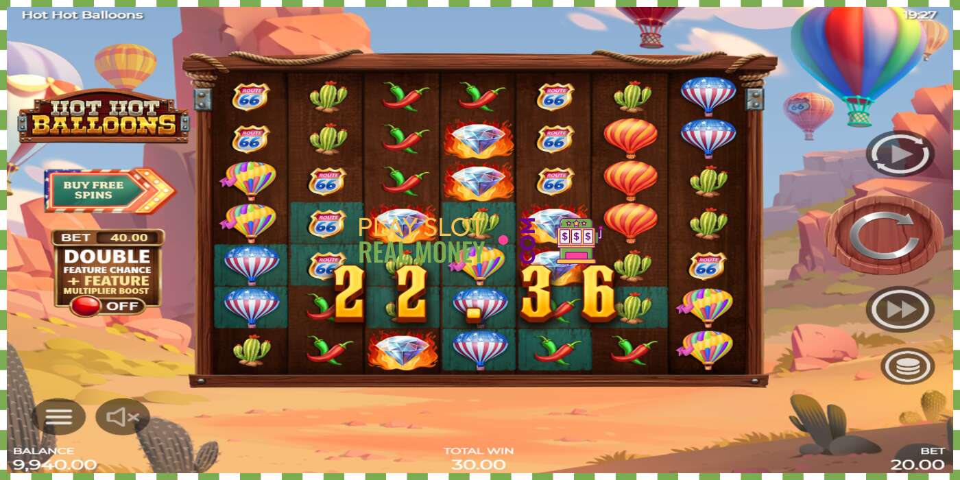 Slot Hot Hot Balloons for rigtige penge, billede - 3