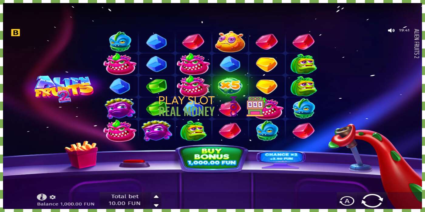 Slot Alien Fruits 2 untuk wang sebenar, gambar - 2