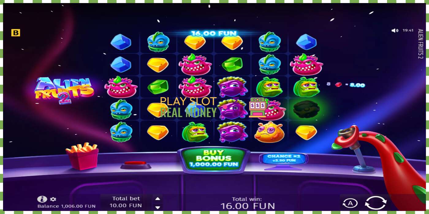 Slot Alien Fruits 2 untuk wang sebenar, gambar - 3