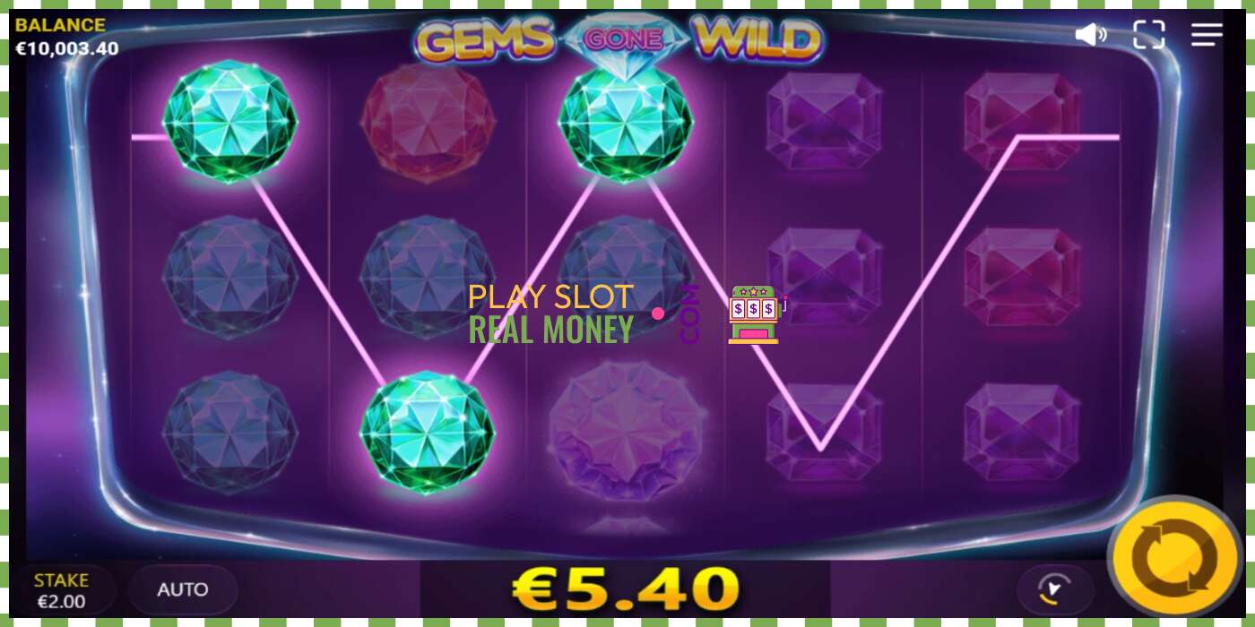 Слот Gems Gone Wild на реальные деньги, картинка - 2