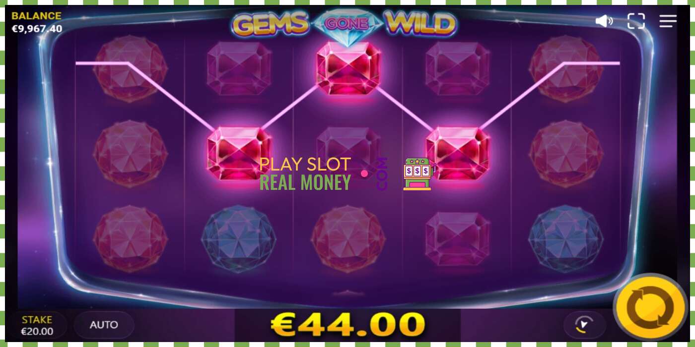 Слот Gems Gone Wild на реальные деньги, картинка - 3