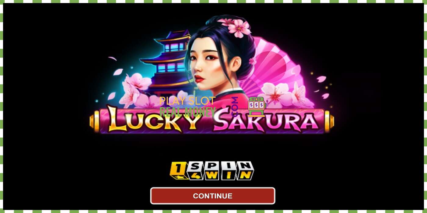 חָרִיץ Lucky Sakura Win Spins עבור כסף אמיתי, תמונה - 1