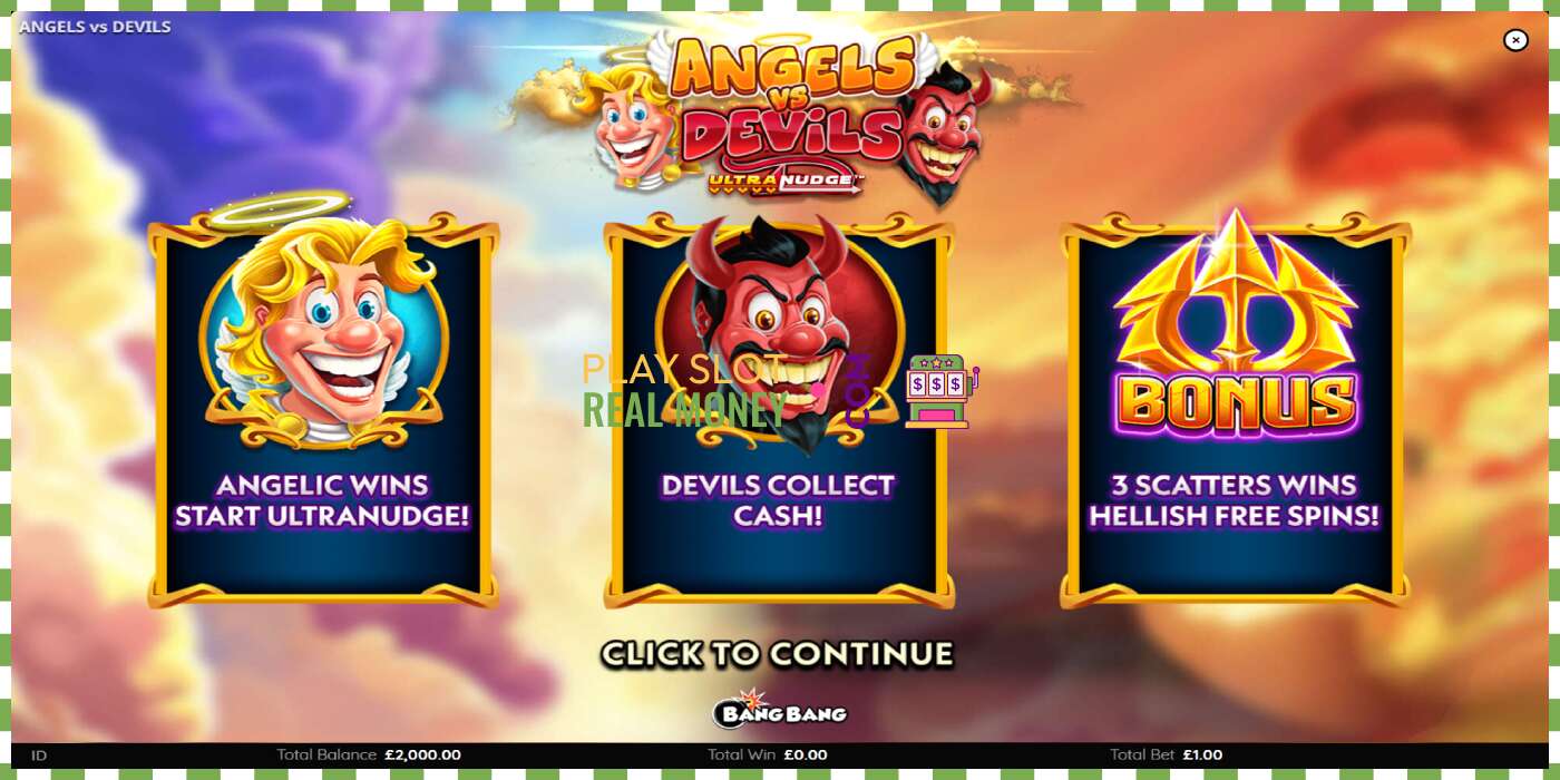 فتحة Angels vs Devils من أجل المال الحقيقي، الصورة - 1