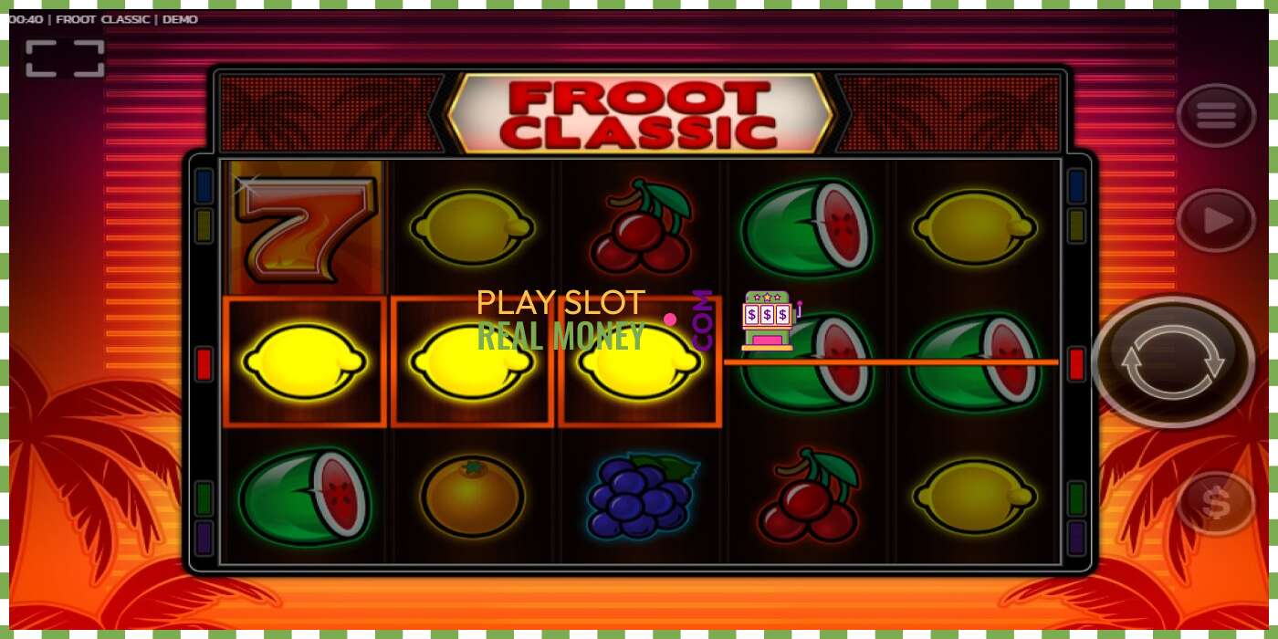 Slot Froot Classic për para të vërteta, foto - 2