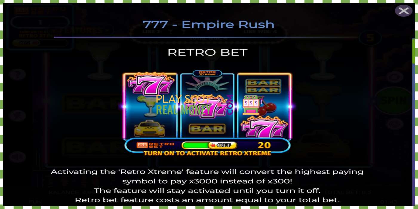 Slot 777 Empire Rush por dinheiro real, foto - 4