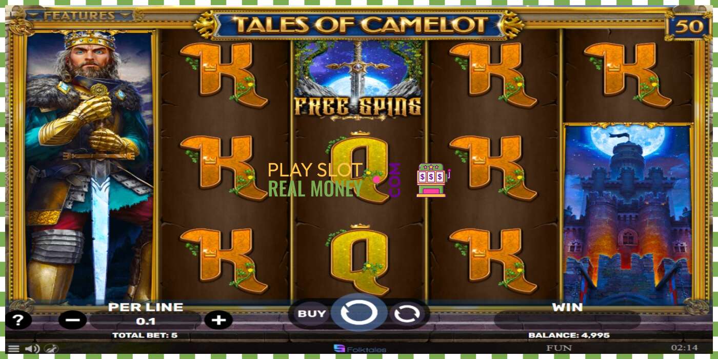 فتحة Tales of Camelot من أجل المال الحقيقي، الصورة - 2