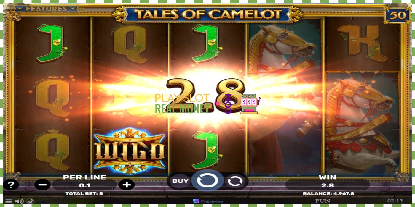 فتحة Tales of Camelot من أجل المال الحقيقي، الصورة - 3