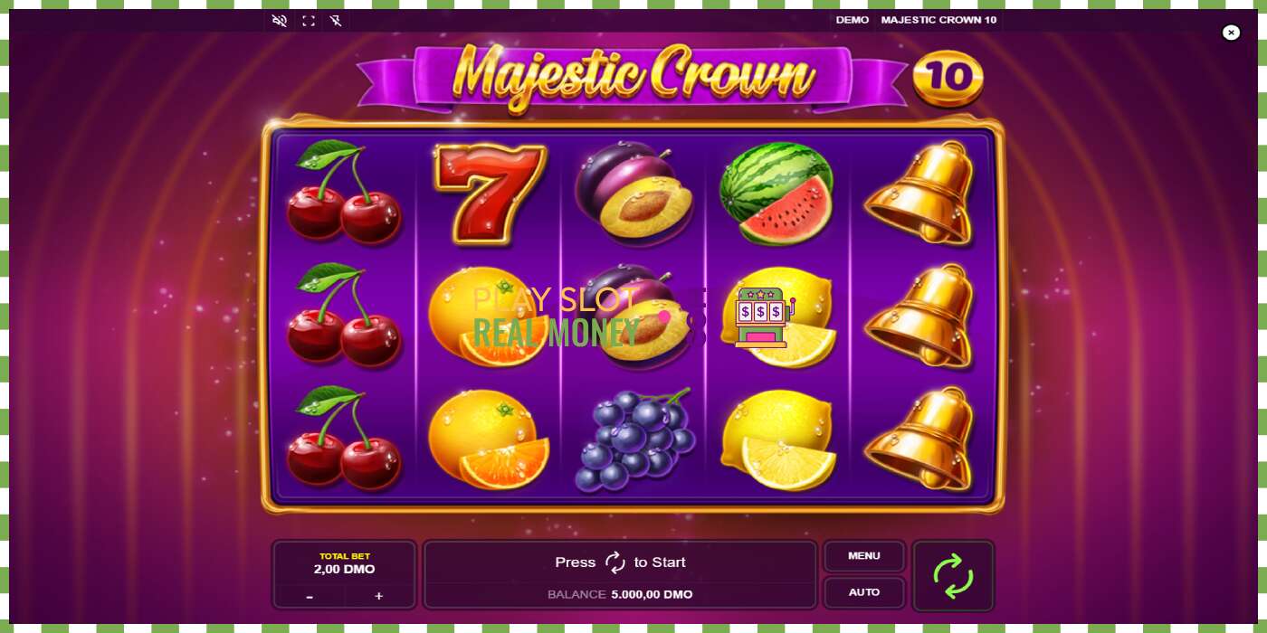 Slot Majestic Crown 10 pe bani reali, poza - 1