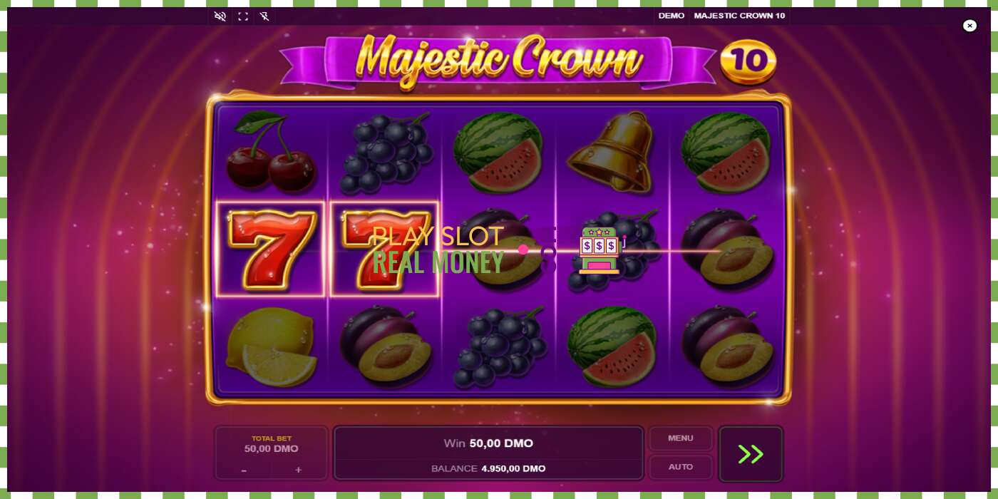 Slot Majestic Crown 10 pe bani reali, poza - 3