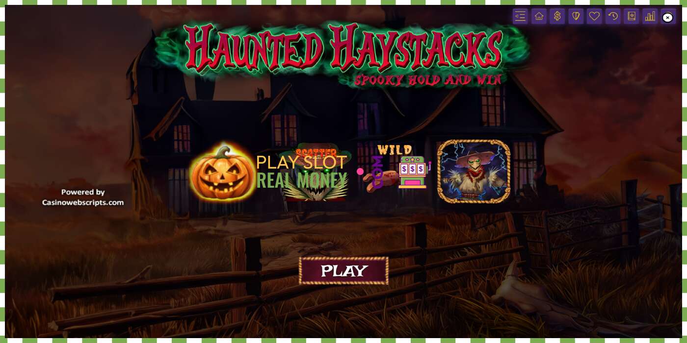 スロット Haunted Haystacks - Spooky Hold and Win リアルマネーの場合、画像 - 1