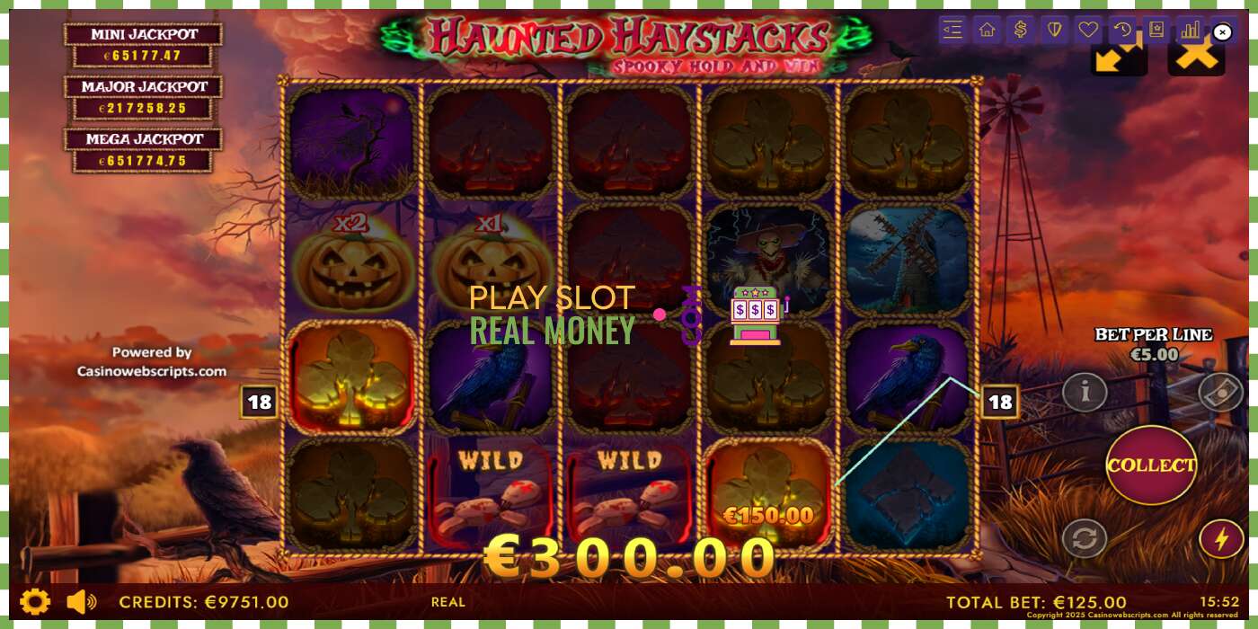 スロット Haunted Haystacks - Spooky Hold and Win リアルマネーの場合、画像 - 3