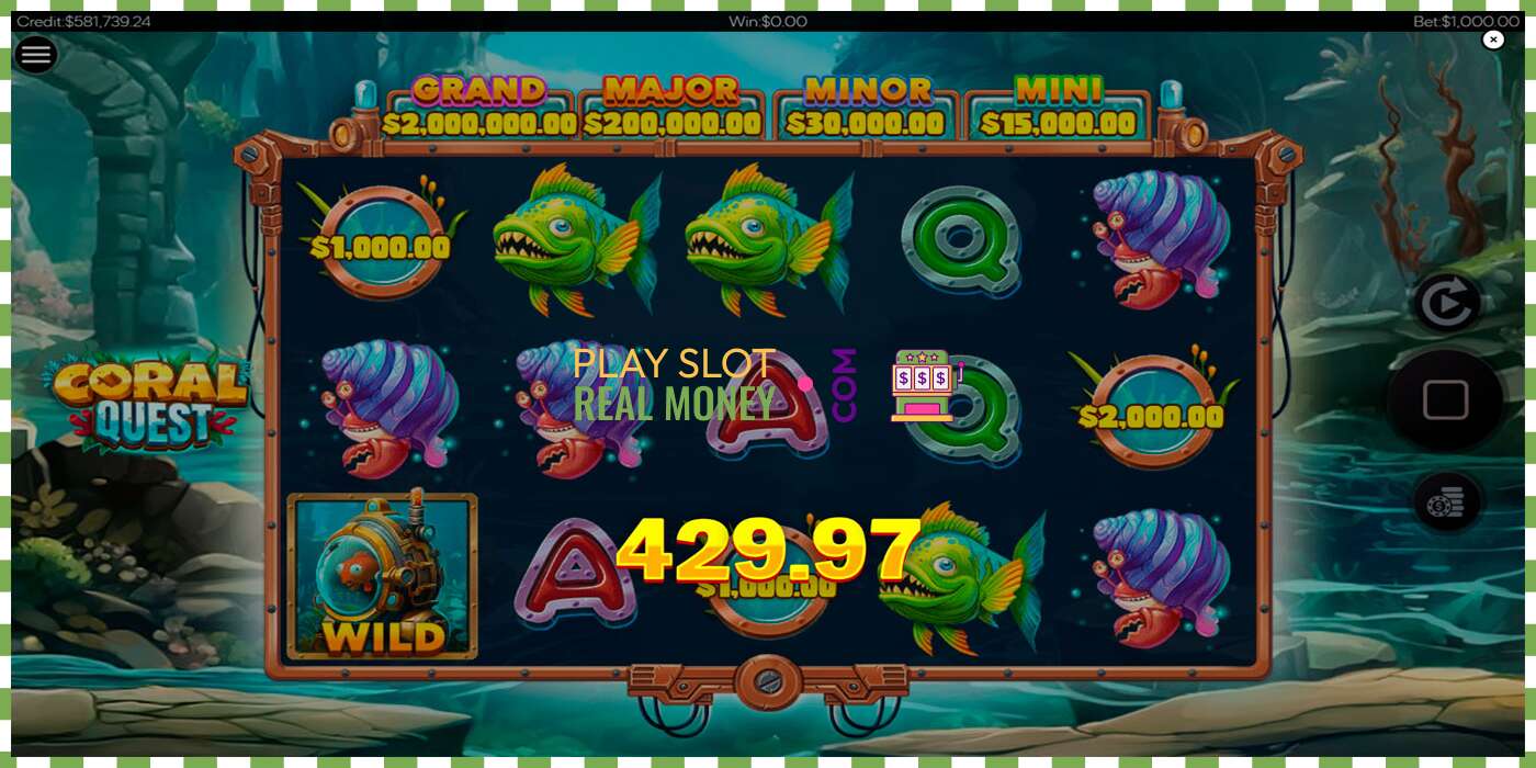 Slot Coral Quest pe bani reali, poza - 2