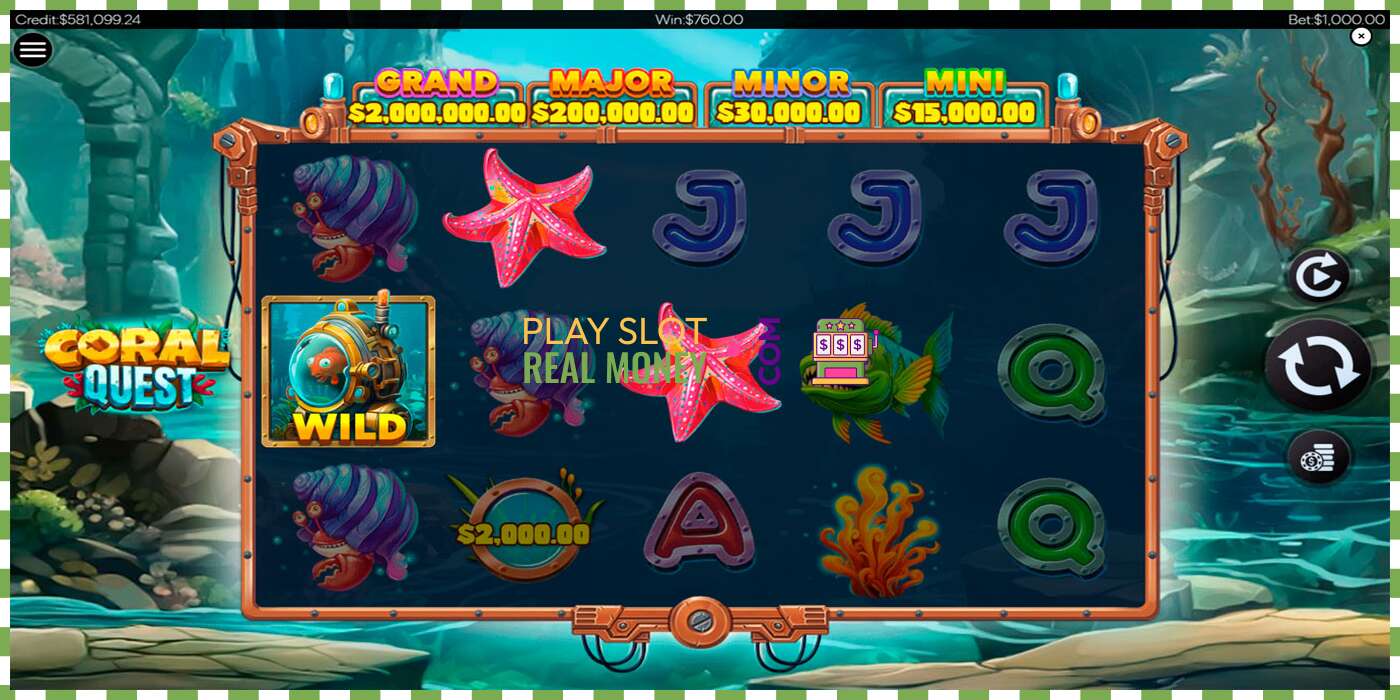 Slot Coral Quest pe bani reali, poza - 3