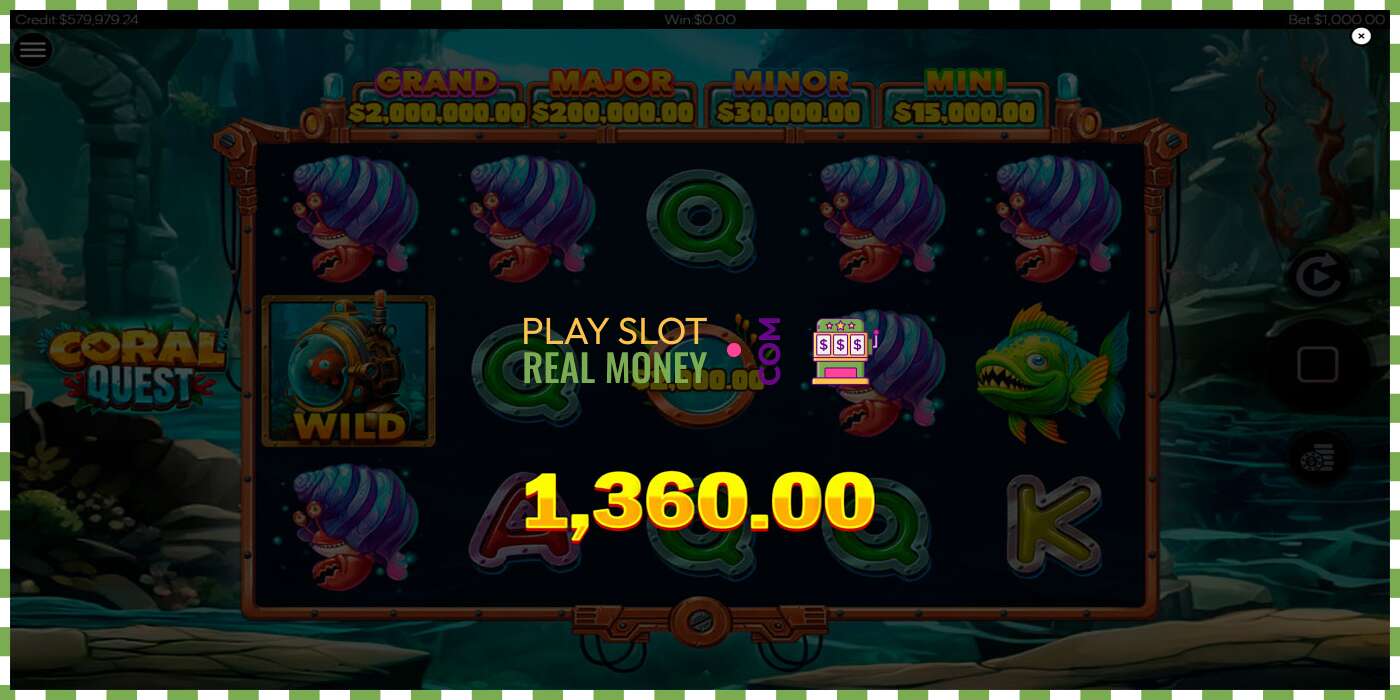 Slot Coral Quest pe bani reali, poza - 4