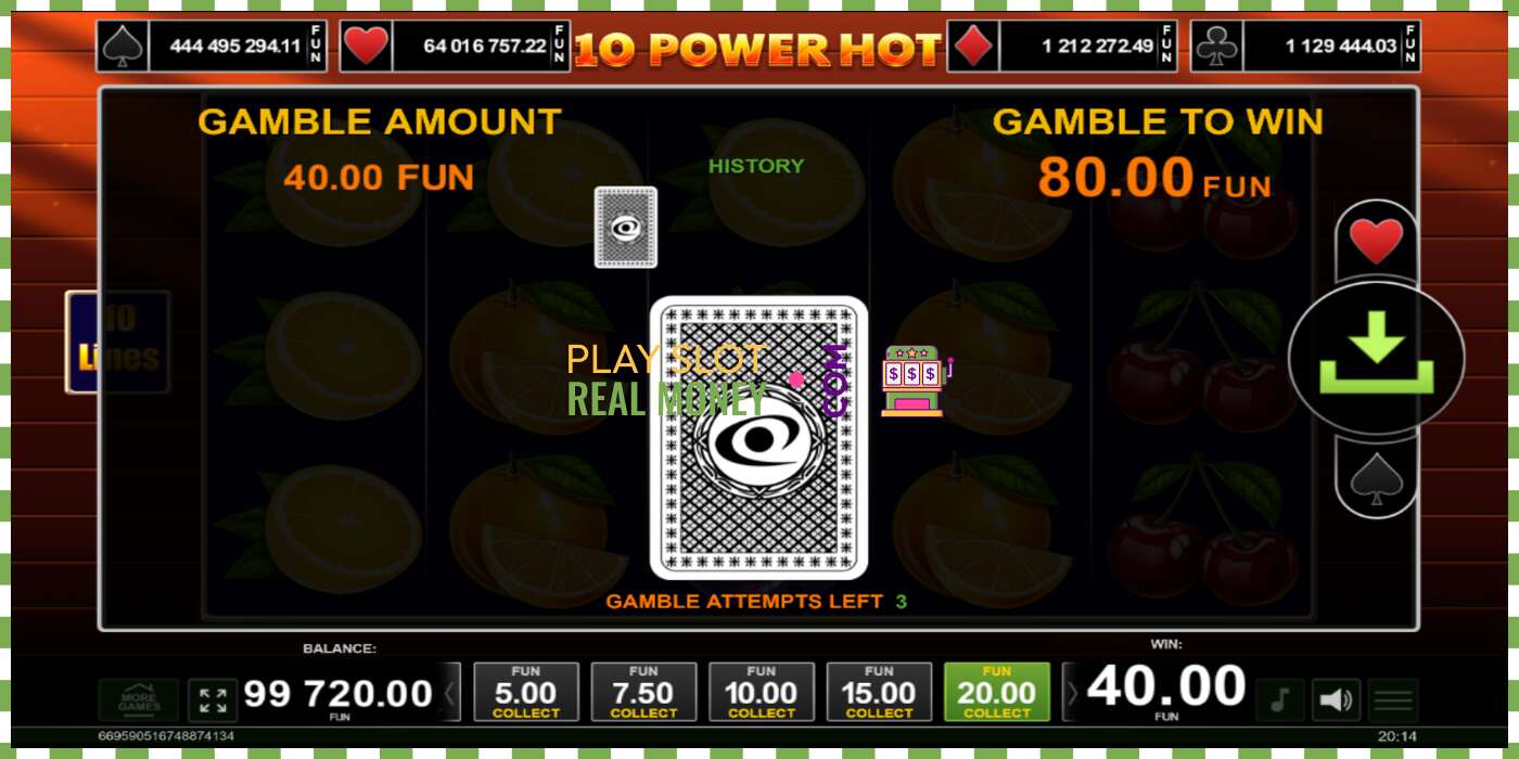 Slot 10 Power Hot za pravi novac, slika - 3