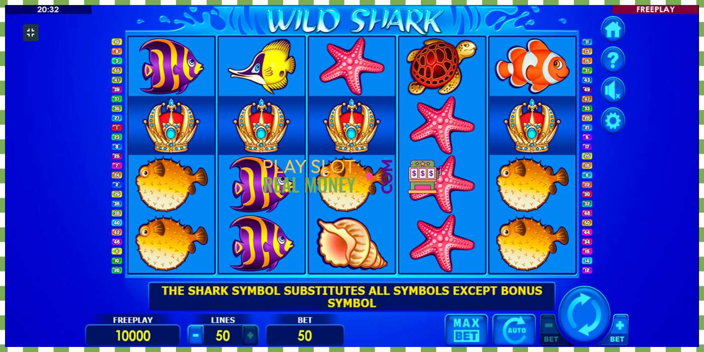 Слот Wild Shark на реальные деньги, картинка - 4