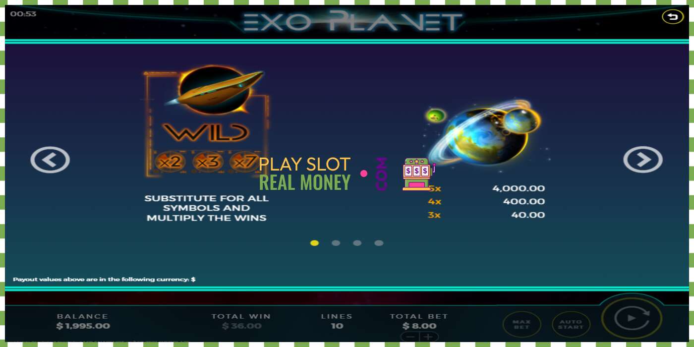 Slot Exo Planet für echtes geld, bild - 4