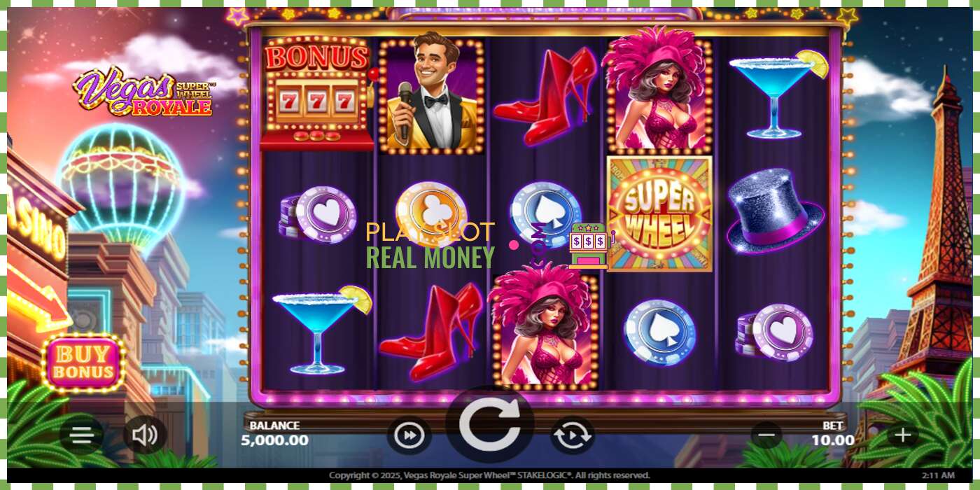 Slot Vegas Royale Super Wheel haqiqiy pul uchun, rasm - 2