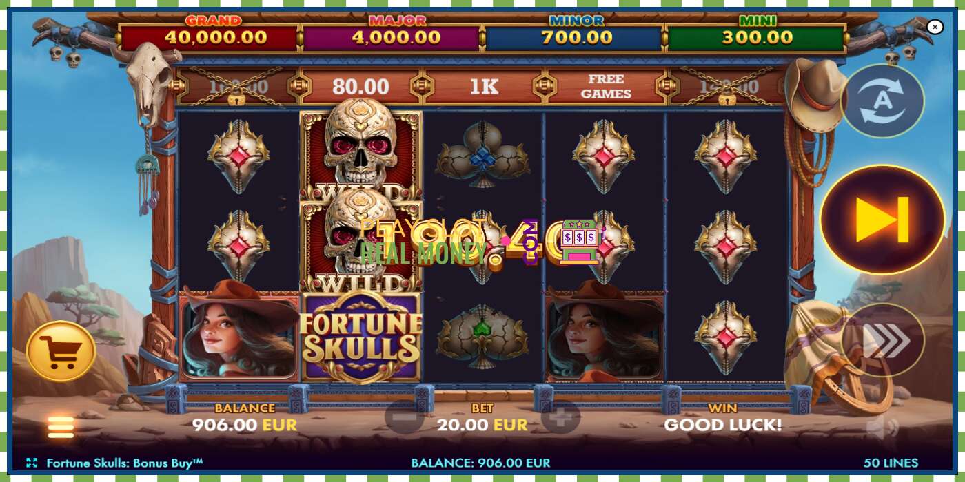 חָרִיץ Fortune Skulls Bonus Buy עבור כסף אמיתי, תמונה - 4