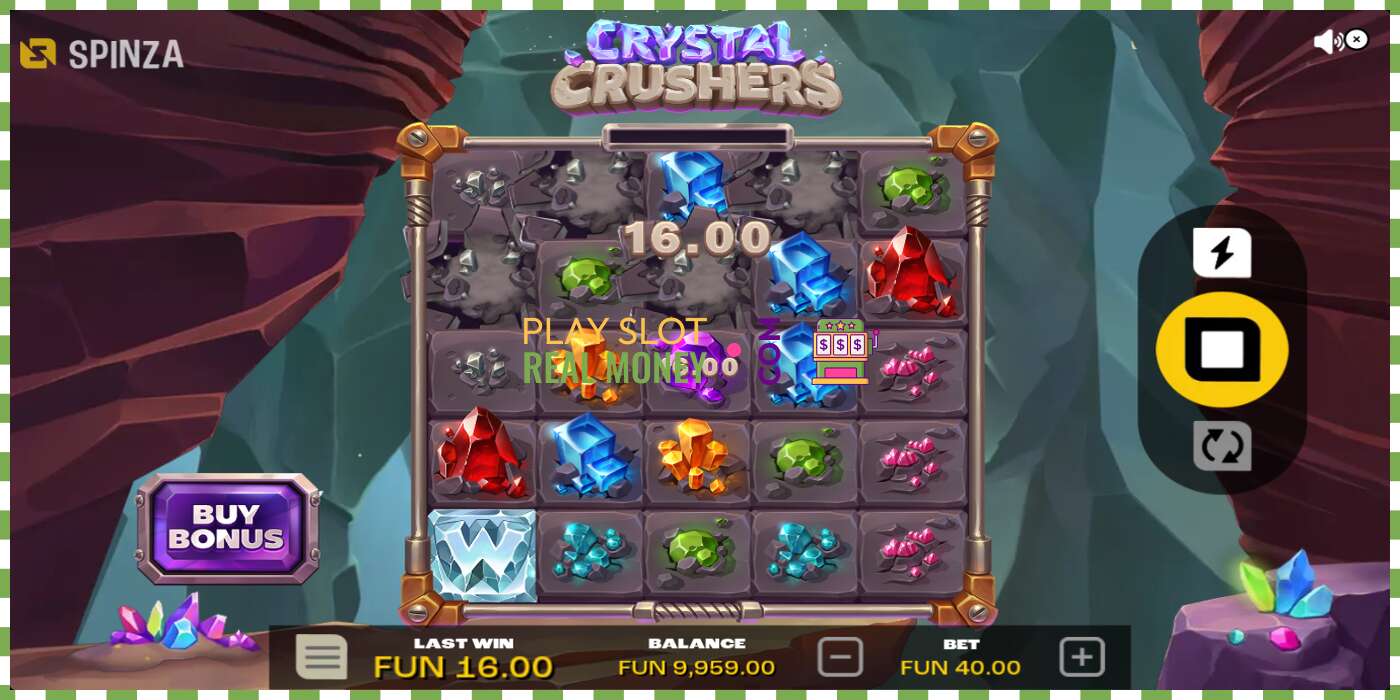 Slot Crystal Crushers чыныгы акча үчүн, сүрөт - 3