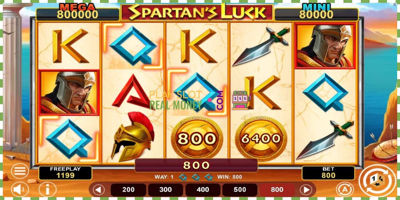 슬롯 Spartans Luck Hold & Win 진짜 돈을 위해, 사진 - 3