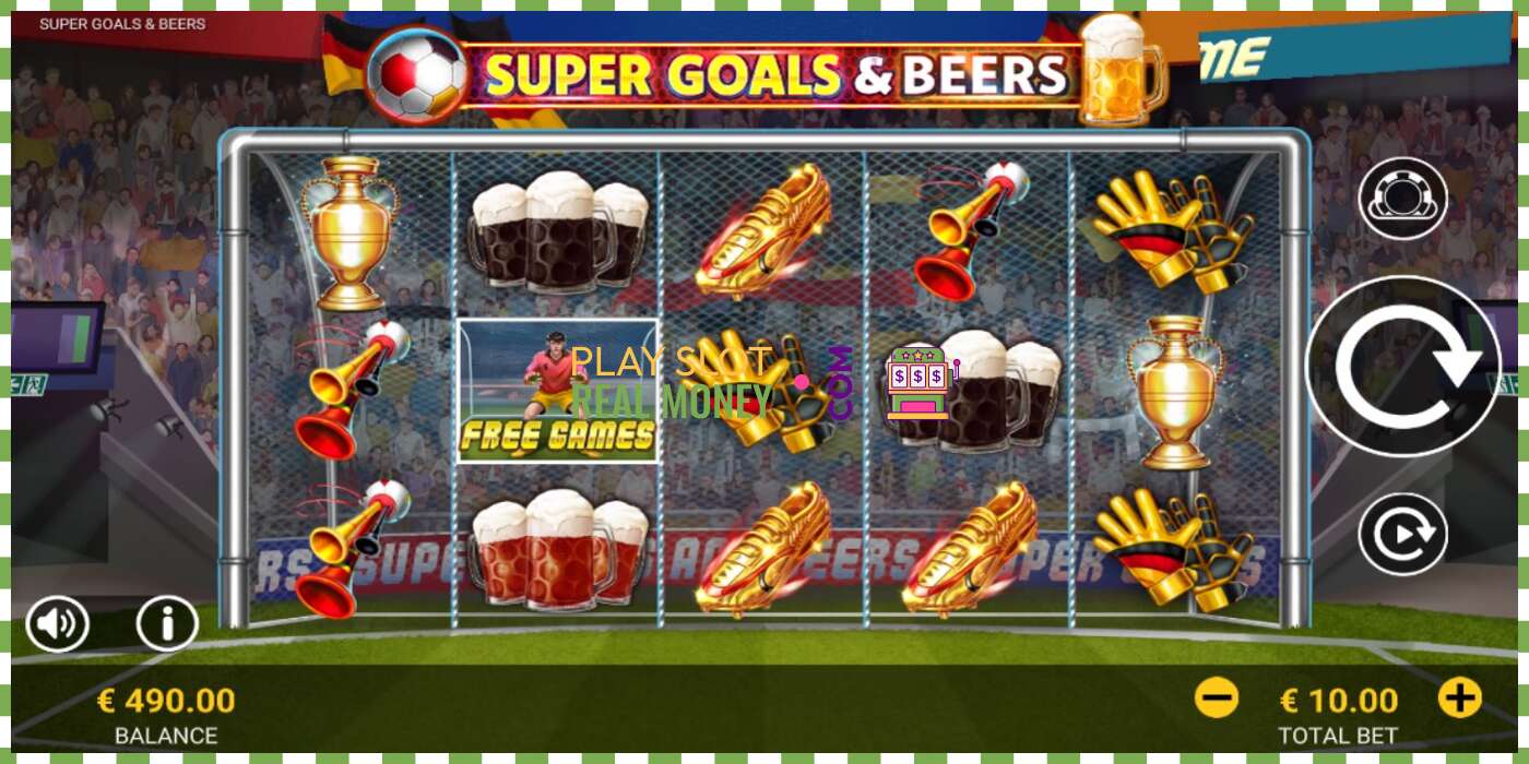 Slot Super Goals & Beers por dinheiro real, foto - 2