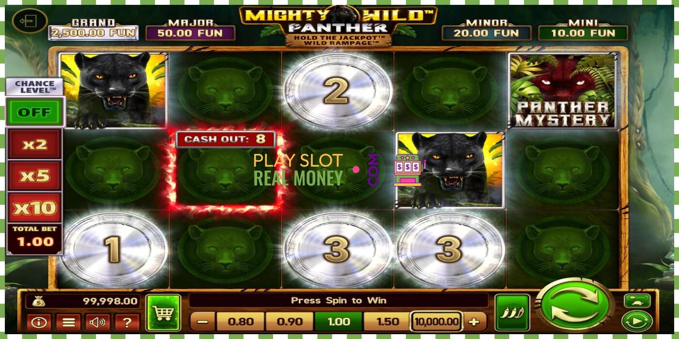 Slot Mighty Wild: Panther Grand Platinum Edition për para të vërteta, foto - 2