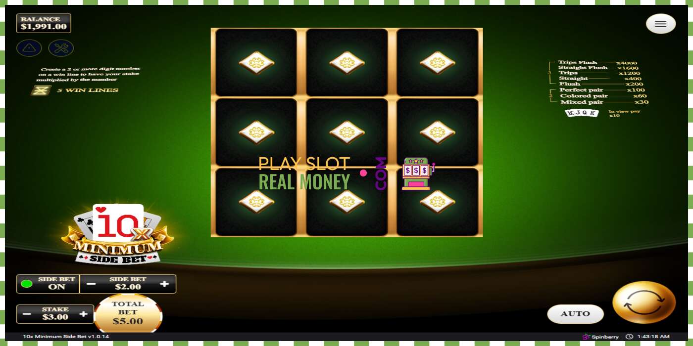 Slot 10x Minimum Side Bet por dinheiro real, foto - 2