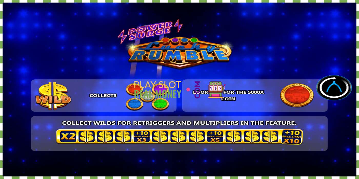 Ranura Lucky Rumble Power Surge por dinero real, foto - 1