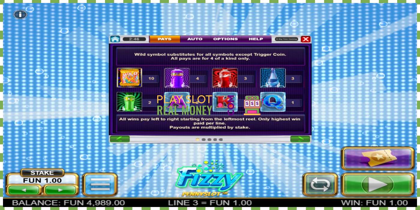 Slot Fizzy Pennyslot for real money, picture - 4