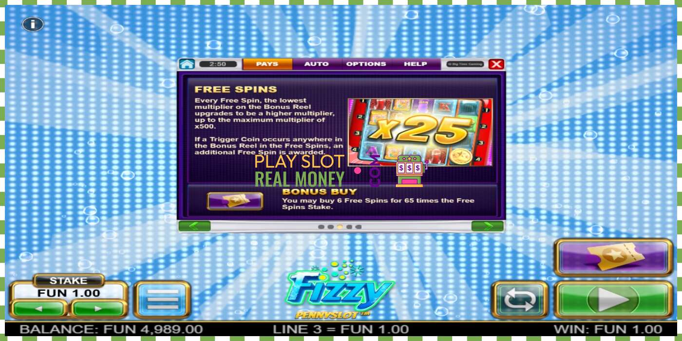 Slot Fizzy Pennyslot for real money, picture - 6