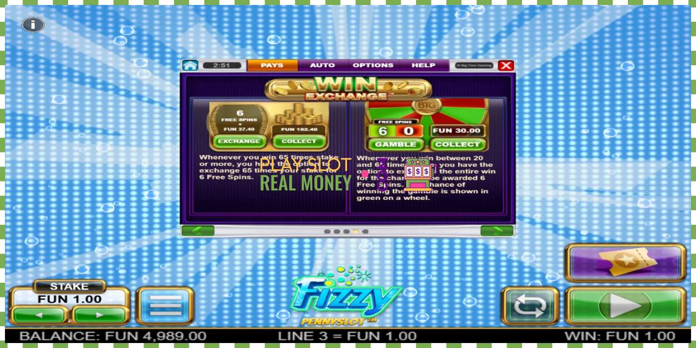 Slot Fizzy Pennyslot for real money, picture - 7