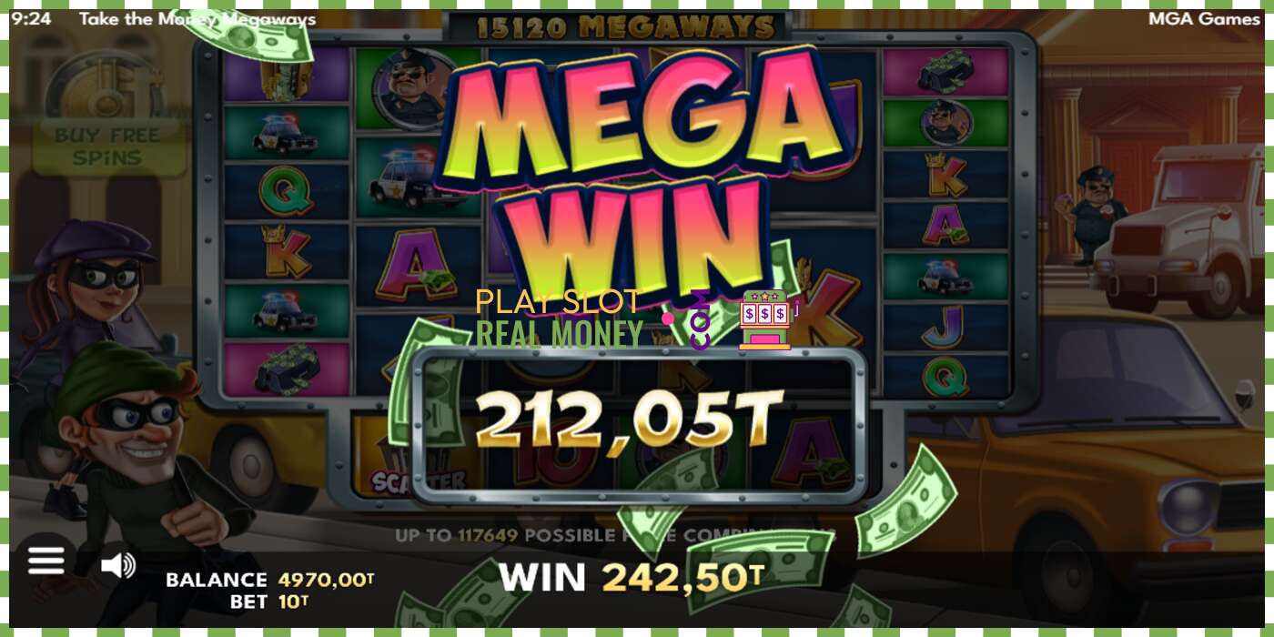 Slot Take the Money Megaways za skutečné peníze, obrázek - 5