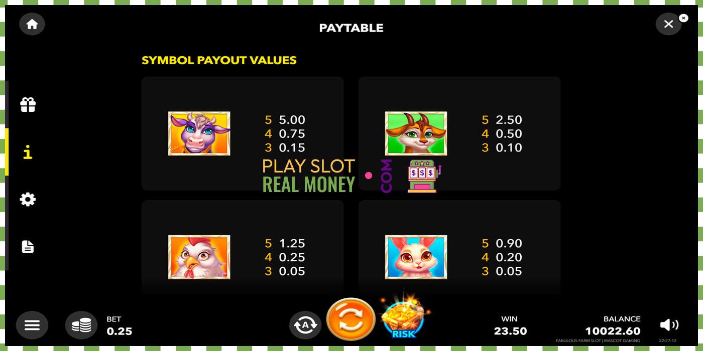 Yuva Fabulous Farm Slot real pul üçün, şəkil - 6