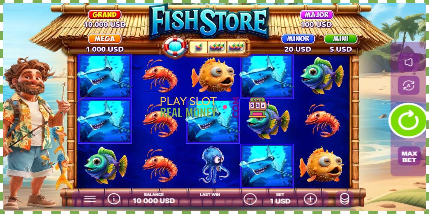 სლოტი Fish Store რეალურ ფულზე, სურათი - 1