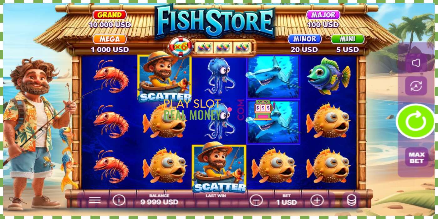 სლოტი Fish Store რეალურ ფულზე, სურათი - 2