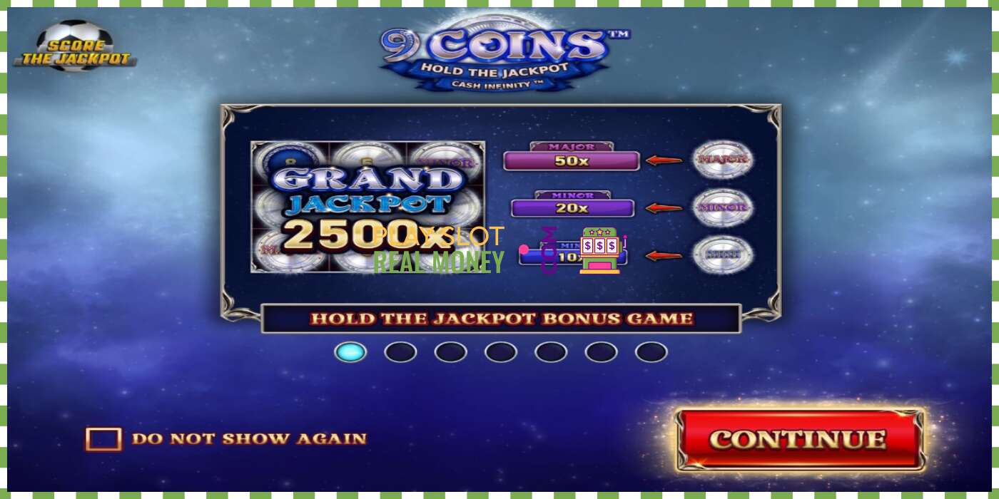 Yuva 9 Coins Grand Platinum Edition Score The Jackpot real pul üçün, şəkil - 1