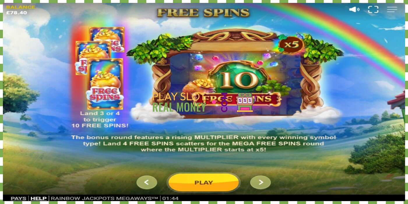 Slot Rainbow Jackpots Megaways za pravi novac, slika - 6