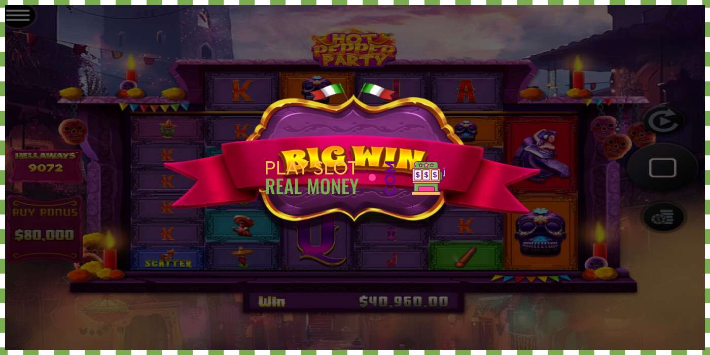 Slot Hot Pepper Party za pravi novac, slika - 3