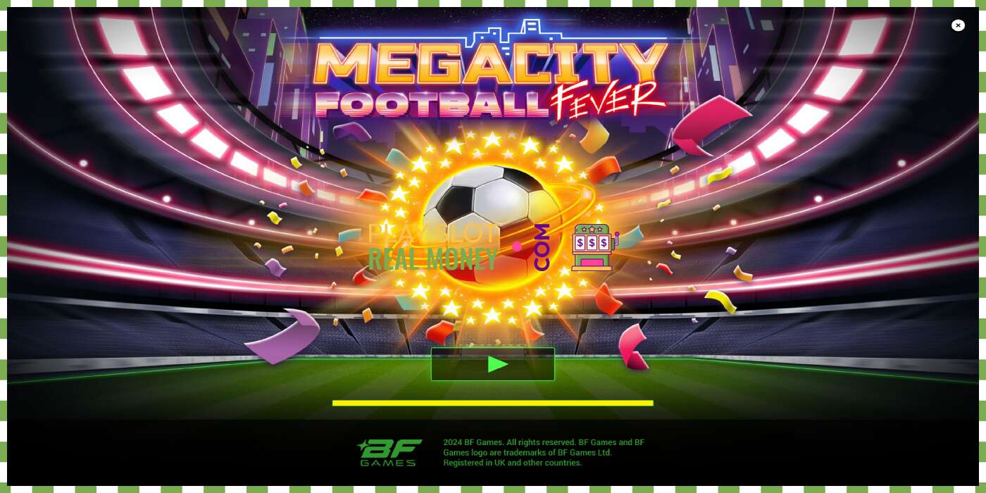 فتحة Megacity Football Fever من أجل المال الحقيقي، الصورة - 1