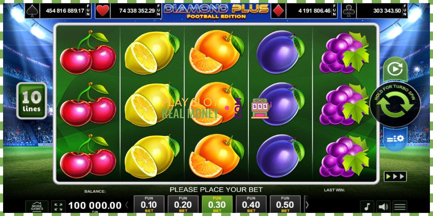 Slot Diamond Plus Football Edition por dinheiro real, foto - 1