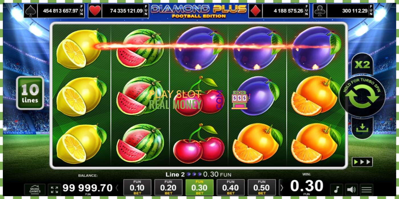 Slot Diamond Plus Football Edition por dinheiro real, foto - 2